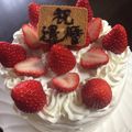 レベッカ8's cooksnap of when they made クリスマスケーキに苺デコレーションケーキ.