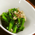 野菜のはたけ's cooksnap of when they made 娘も大好き！♡菜の花のお浸し.