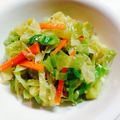 ビーちゃんマム's cooksnap of when they made キャベツのごま和え゜+｡.