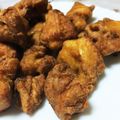 ひろみどんどこしょ's cooksnap of when they made 【カレー＆ごま油で】本格！鶏のから揚げ.