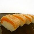 hosi子's cooksnap of when they made ビワマス（琵琶鱒）の寿司.