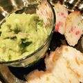 usayan's cooksnap of when they made かまぼこ わさびアボカド.