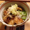 picachi's cooksnap of when they made 【幼児食】鳥なんばん風ささ身蕎麦.