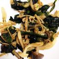 ｽﾄﾛﾍﾞﾘｰﾊﾟｲ's cooksnap of when they made しめじとほうれん草の簡単ソテー♪.