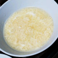 miha33's cooksnap of when they made うどんの素で中華風ふわふわ卵スープ.