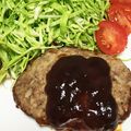 みー2012's cooksnap of when they made 簡単すぎるハンバーグソース.