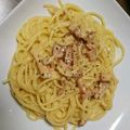 ﾋﾟｯﾌﾟ's cooksnap of when they made 満腹め、簡単な生クリームなしカルボナーラ.