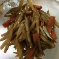 えびてんしっぽ's cooksnap of when they made お弁当に、簡単きんぴらごぼう.