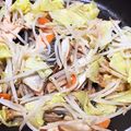 あたむ❤189's cooksnap of when they made 鮭のチャンチャン焼きをフライパンで！.