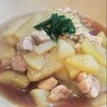 プルプルプルメリア's cooksnap of when they made 味しみ抜群！鶏肉と大根の煮物.