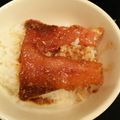クックIB459K☆'s cooksnap of when they made ガツンと胡麻風味 ブリの漬け丼.