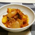 うずら豆大好き's cooksnap of when they made じゃがいものトマトそぼろ煮.