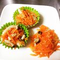 ロシィ's cooksnap of when they made 【お弁当】即席☆にんじんナムル.