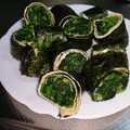 クッキーｱﾝﾄﾞゆめ's cooksnap of when they made ほうれん草の海苔巻き.