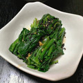 NAGANO久留米's cooksnap of when they made ほうれん草のごま和え☆.