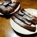 クックIXZTIG☆'s cooksnap of when they made チョコ風♡ココアフレンチトースト.