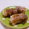 赤い電話's cooksnap of when they made 肉巻きこんにゃく.