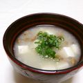 赤い電話's cooksnap of when they made なめこのみぞれ汁.