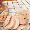 haru_sweet's cooksnap of when they made 輪ゴムで簡単！クレイジーソルトの鶏ハム.