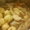 hiyokogirl's cooksnap of when they made 鶏スペアリブとコンニャクの煮物.