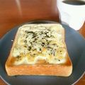 有ちん's cooksnap of when they made バジルチーズトースト.