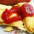 ronnron's cooksnap of when they made 卵焼きケチャップご飯.