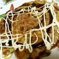 彩菜と藍のママ's cooksnap of when they made 下宿生応援レシピ！豚玉お好み焼き☆.