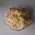 さくらさくってよ。's cooksnap of when they made 茹で白菜とカニかまのマヨマスタードあえ.