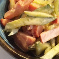 ともニャン子's cooksnap of when they made ✿焼豚ときゅうりのマヨ醤油和え✿.