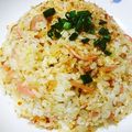 ♡mana's cooksnap of when they made 紅生姜とウインナーの☆チャーハン☆.