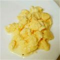 あ～ちゃんさ～ちゃん's cooksnap of when they made レンジで♪簡単きれい☆スクランブルエッグ.