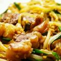 tomezi1010's cooksnap of when they made こてっちゃんでモツ焼きそば.
