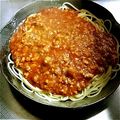 ヤミーヤムヤム's cooksnap of when they made 簡単ミートスパゲッティ☆市販レトルト使用.