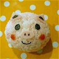 ☆しょーこ☆'s cooksnap of when they made 食いしん坊♪ぶたちゃん＊キャラ弁.