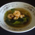 mr.big's cooksnap of when they made チンゲン菜とエビのエスニックスープ.