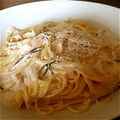 つぶしあん's cooksnap of when they made タラコのクリームパスタ.