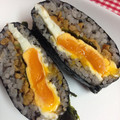 たにたーに's cooksnap of when they made 「朝定食」まとめちゃったよおにぎらず.