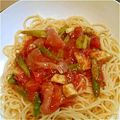 ちさとろさく's cooksnap of when they made アボカド、生ハム、トマトのさっぱりパスタ.