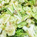 千代八千代's cooksnap of when they made 簡単すぎる☆白菜の梅ゴマヨおかかサラダ♪.