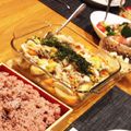mayuryu's cooksnap of when they made レンチンで豪華に☆鮭と野菜のクリーム蒸し.