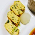 ジンベえちゃん's cooksnap of when they made 甘くない　大人味のネギ入り簡単卵焼き.