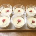 fabila's cooksnap of when they made 桜のレアチーズケーキ♪.