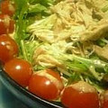 あかんちゃん★'s cooksnap of when they made 水菜とささみの柚こしょう＆マヨポンサラダ.