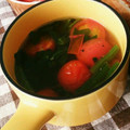 くみちょ～～'s cooksnap of when they made ほうれん草とトマトのスープ.