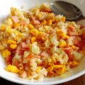 むだな雑学's cooksnap of when they made 主婦のお昼に！冷ご飯で作るパラパラ炒飯.