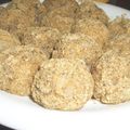 ☆☆まゆまゆ☆☆'s cooksnap of when they made 甘納豆使用で超！超簡単！！きなこおはぎ.