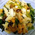 ゆかまま♡'s cooksnap of when they made レタスとしめじのソテー、ゆで卵和え.