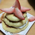 ３あゆみ's cooksnap of when they made 水切りヨーグルトで☆ツリーパンケーキ.