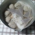 アタックひめちゃん's cooksnap of when they made さつま揚げとこんにゃく煮.