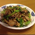 ムクちゃんです's cooksnap of when they made 簡単一品♪豚肉と舞茸のバター醤油炒め.